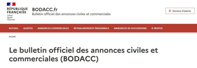 Fonctionnement et utilité BODACC